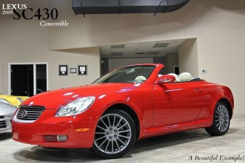 2005 lexus sc 430 convertible navigation! mark levinson heated seats one owner!!