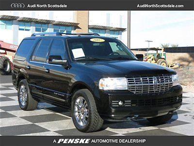 2007 lincoln navigator-4wd- leather-clean car fax-running boards
