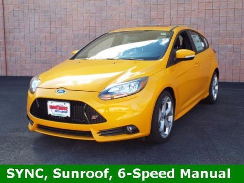 St new manual hatchback 2.0l turbo ecoboost sync a-plan special!!!