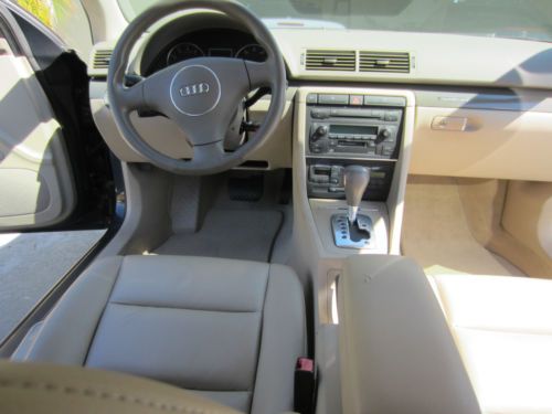 2003 AUDI A4 Quattro 1,8T 1 LADY OWNER FLORIDA, Leather, very very clean, US $6,300.00, image 8