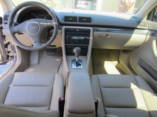2003 AUDI A4 Quattro 1,8T 1 LADY OWNER FLORIDA, Leather, very very clean, US $6,300.00, image 11