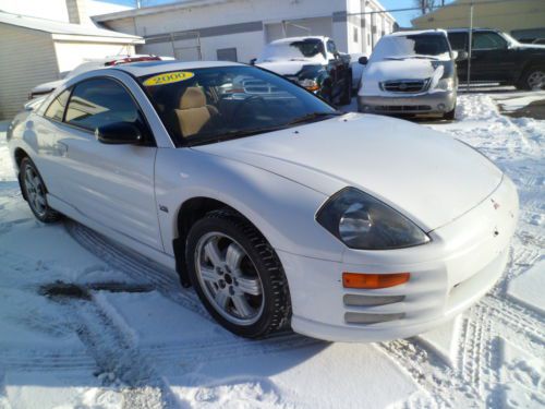 2000 mitsubishi eclipse gt 3liter 6cyl w/power moon roof &amp; air conditioning