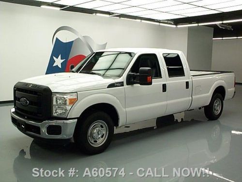 2013 ford f-250 crew cab long bed 6.2l v8 tow 34k miles texas direct auto