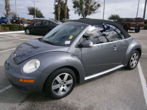 2006 volkswagen beetle convertible 2.5l manual fwd leather clean carfax l@@k