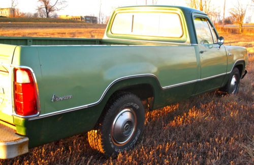 Eastside Auto Parts >> Sell used 1973 Dodge Adventurer D 100 Truck Pickup 400 Automatic in Overland Park, Kansas ... Eastside Auto Parts >> Sell used 1973 Dodge Adventurer D 100 Truck Pickup 400 Automatic in Overland Park, Kansas ...