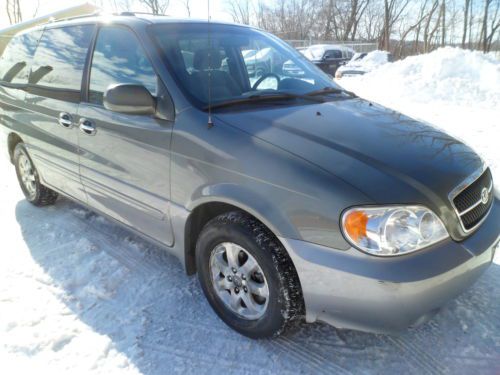 2005 kia sedonaex 4dr only86,436miles w/powermoonrof air&amp;dvd 3rows 3.5liter 6cyl