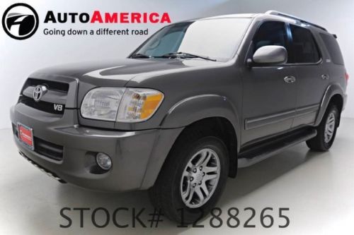 75k one 1 owner miles 2007 toyota sequoia sr5 v8 iforce leather sunroof cd tape