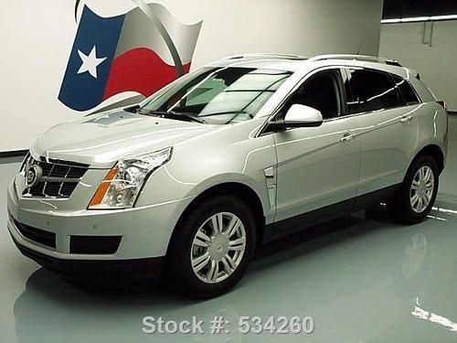 2010 cadillac srx lux collection pano sunroof hid's 22k texas direct auto