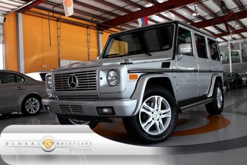 05 mercedes-benz g500 4wd parking-sensors heated-memory-sts sunroof alloys