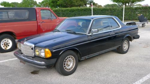 1983 83 mercedes 300 cd turbo diesel coupe 300cd no reserve florida