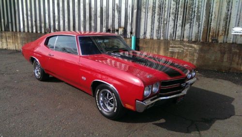 1970 chevelle ss 454-450 hp excellent paint &amp; body, complete ss package