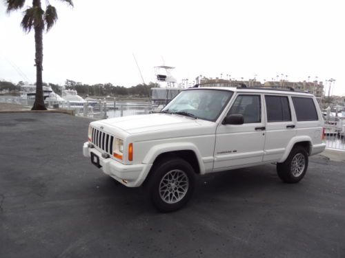 1998 jeep cherokee limited xj 4x4 suv stock fully loaded leather one owner suv