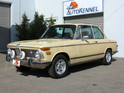 1972 bmw 2002 with great socal history.  recently $10k invested. bmwcca owner