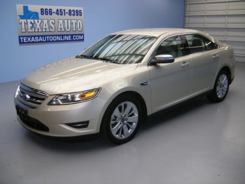We finance!!!  2010 ford taurus limited leather sync push start sony texas auto