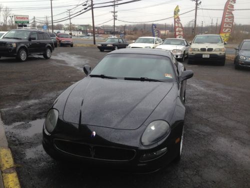 2002 maserati coupe, blk/blk, f1+auto, well maintained + extra clutch kit