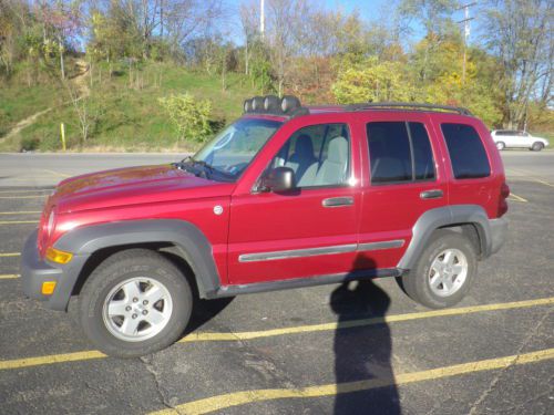 2007 jeep liberty sport utility 4-door 3.7l