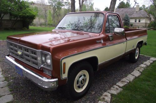 *** beautiful 2 owner 1978 cheyenne 20 - 454 v8 - only 71,028 original miles ***
