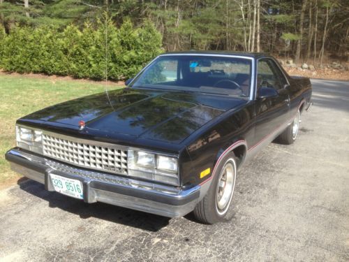 1986 chevrolet el camino