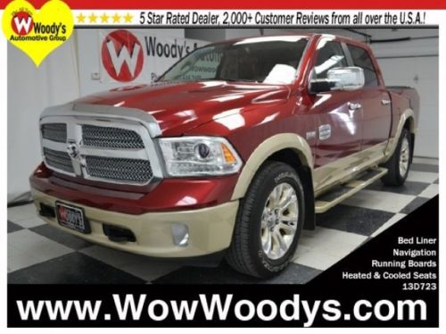 Hemi sunroof leather &amp; heated/cooled seats navigation remote start bed liner