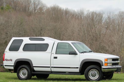 1998 chevy silverado k3500 4x4 7.4l 454 time capsule 58,586 one-owner miles!!