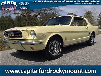 1966 ford mustang coupe 289 ci automatic