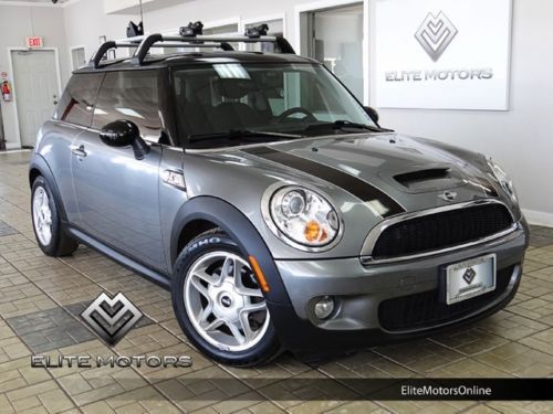 09 mini cooper s 6-speed! leather pano roof
