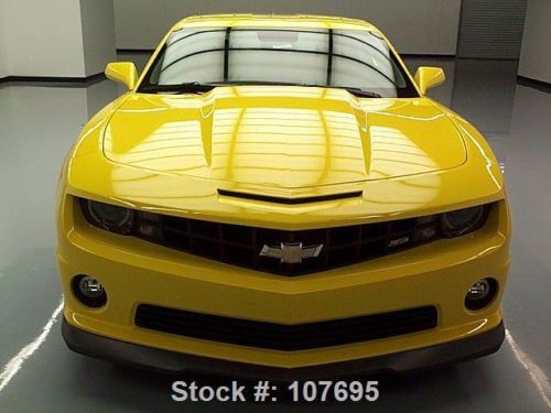 2011 chevy camaro 2ss rs hennessey 6-speed hud 20&#039;s 34k texas direct auto
