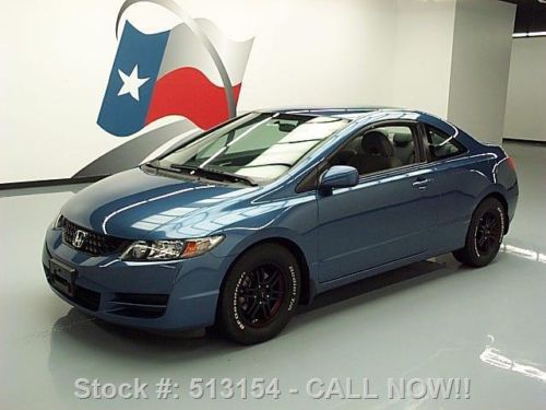 2011 honda civic lx coupe automatic alloy wheels 27k mi texas direct auto