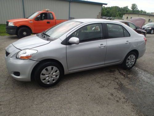 2011 toyota yaris sedan, non salvage, damaged, runs and drives,