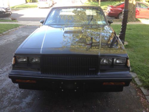 1987 buick regal grand national coupe all original 1750 miles