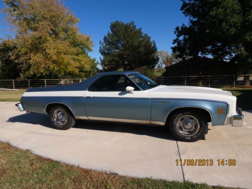 1977 el camino, excellent condition, drive anywhere, no reserve auction