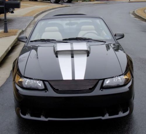 2002 mustang convt. shelby gt 500 - black &amp; nice!