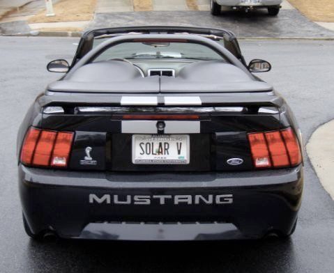 Sell used 2002 MUSTANG CONVT. SHELBY GT 500 - BLACK & NICE ...