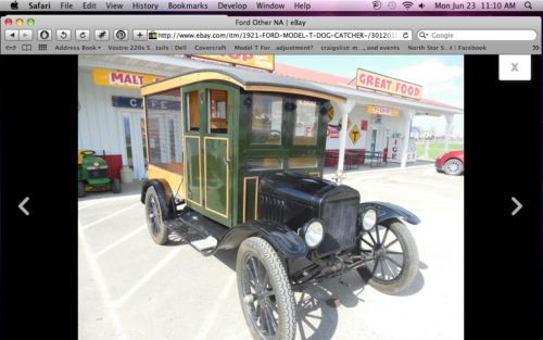 1921 ford model t huskster