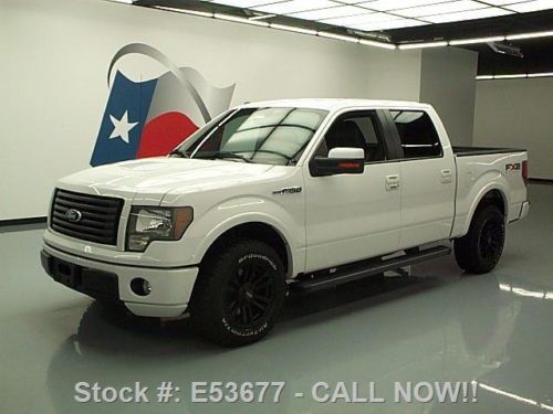 2010 ford f-150 fx2 sport crew leather side steps 56k texas direct auto