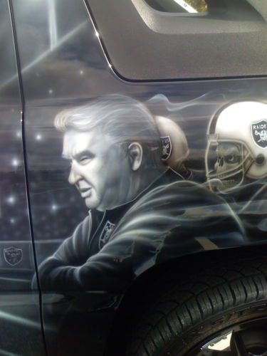 Sell used Custom Mickey Harris Oakland Raiders Avalanche ...