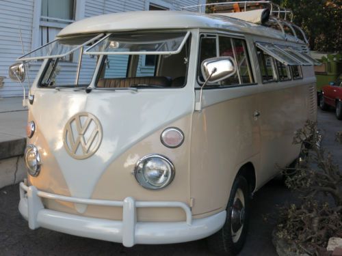 Vw 1964 safari windows sunroof bus - conversion - designer&#039;s inspired