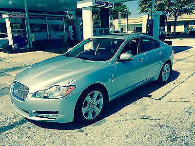 Jaguar xf luxury supercharged silver/black very clean florida car