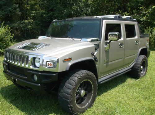 2005 hummer h2 sut gray sport utility truck lots of chrome excellent condition