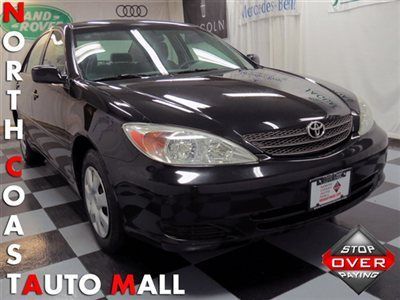 2002(02)camry le auto all power sun roof 4cyl up to 32mpg black save huge!!$4995