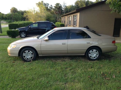 Purchase Used 2001 Toyota Camry Gold 4 Door V4 139k Miles 4 Sale By