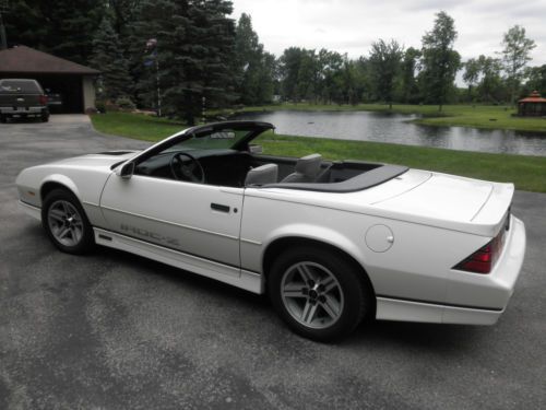 Purchase used 1987 Chevrolet Camaro Z28 Iroc-Z Convertible ... Purchase used 1987 Chevrolet Camaro Z28 Iroc-Z Convertible ...