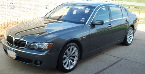 2008 bmw 750li base sedan 4-door 4.8l