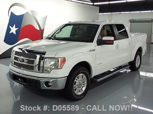 2012 ford f-150 lariat crew ecoboost rear cam 18k miles texas direct auto