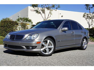 2006 mercedes benz c230 sport ed. v6  leather cd clean carfax tint xtra clean