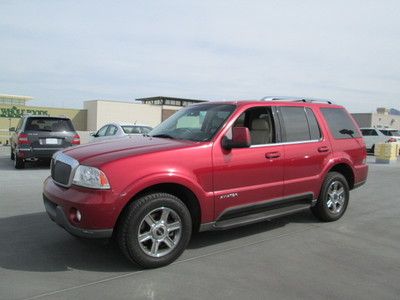 2003 red awd v8 leather automatic sunroof miles:49k