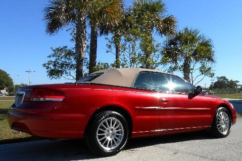 Inferno red convertible~brand new canvas top &amp; tires~certified~records~07 08 09