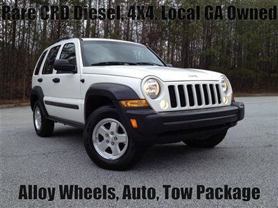Rare crd turbo diesel 4x4 sport alloy wheels clean carfax no accidents tow pkg