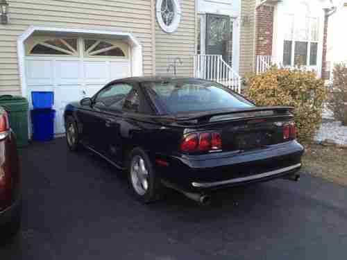 Purchase Used 1998 Ford Mustang Gt Coupe 2 Door 4 6l Black