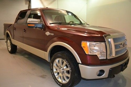 1-owner!! king ranch!! f-150  sunroof nav power heated leather seats l@@k
